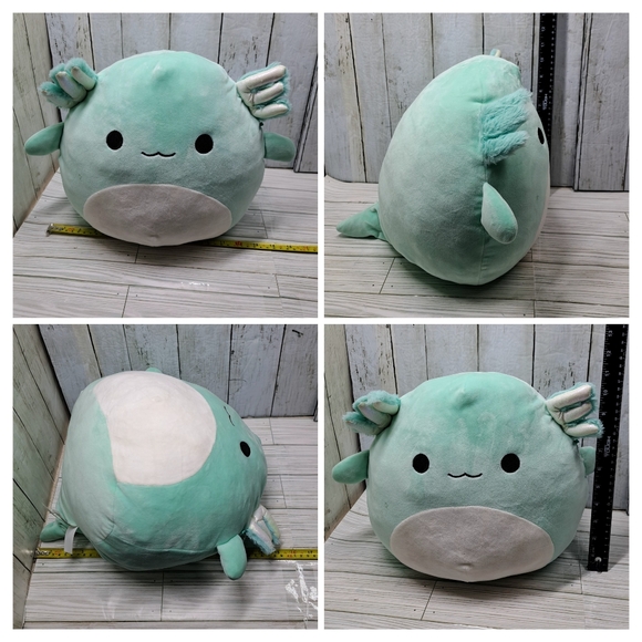 Kellytoy Squishmallows "Anastasia Axoloti" Sm/Med 11"t Mint Green Plush Toy Doll - Picture 5 of 7